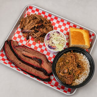 BBQ Plate: 2 Item Combo
